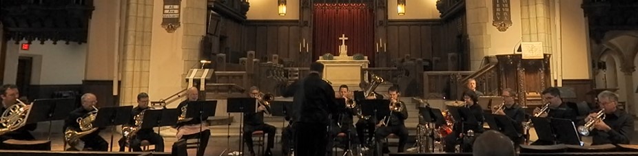 Bay Colony Brass performing 'And All That Jazz' at Second Church in Newton