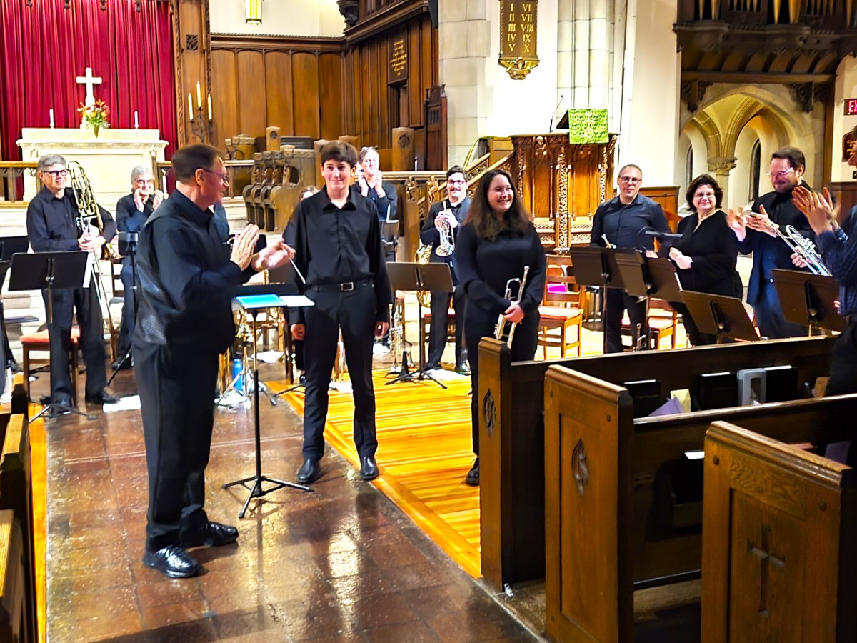 Bay Colony Brass Youth Program awards presentation